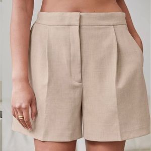 Aritzia Tan Shorts